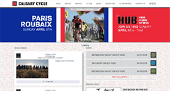 Desktop Screenshot of calgarycycle.com